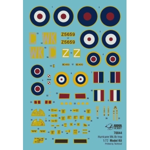 Arma Hobby 70044 - Hurricane Mk II b trop Model Kit