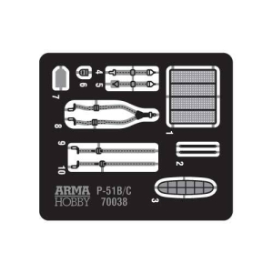 Arma Hobby 70038 - P-51 B/C Mustang™ Expert Set