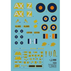 Arma Hobby 70037 - Hurricane Mk IIc trop Model Kit