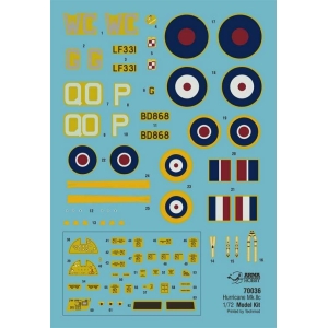 Arma Hobby 70036 - Hurricane Mk IIc Model Kit