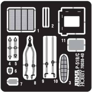 Arma Hobby 70040 - F-6C Mustang™ Expert Set