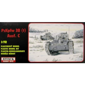 Attack Hobby Kits 72804 - PzKpfw 38 )t) Ausf.C