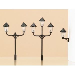 Auhagen 42631 - Latarnie parkowe 6 szt.