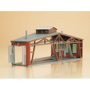 Auhagen 13281 - Lokomotywownia wachlarzowa pojedynczy moduł