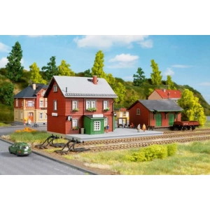 Auhagen 15307 - Zestaw Dworzec Neschwitz