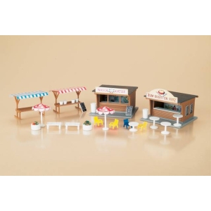 Auhagen 11352 - Stragany i budki handlowe