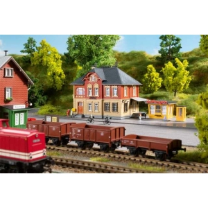 Auhagen 15307 - Zestaw Dworzec Neschwitz