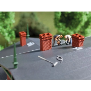 Auhagen 41627 - Kominy 16 szt. asortyment