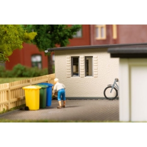 Auhagen 11456 - Podwójny garaż