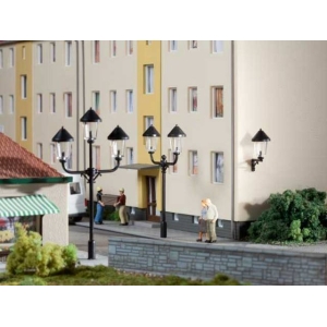 Auhagen 42631 - Latarnie parkowe 6 szt.