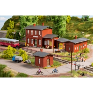 Auhagen 15306 - zestaw Stacja Hagenau