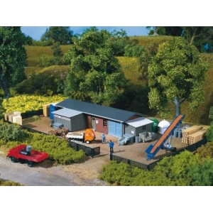 Auhagen 13319 - Plac budowy z akcesoriami