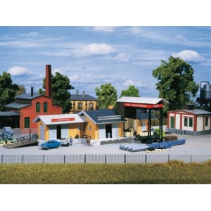 Auhagen 13324 - Zakład konstrukcji stalowych