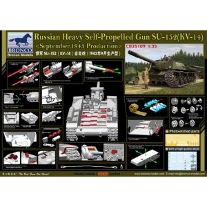 Bronco CB 35109 - Heavy Self-Propelled Gun SU-152(KV-14)