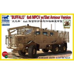 Bronco CB 35101 - "Buffalo" 6x6 MPCV with Slat Grill Armor Version