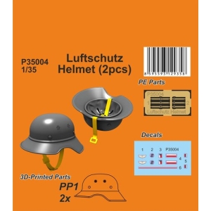 Special Hobby P35004 - Luftschutz Helmet (2pcs)