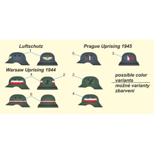 Special Hobby P35004 - Luftschutz Helmet (2pcs)