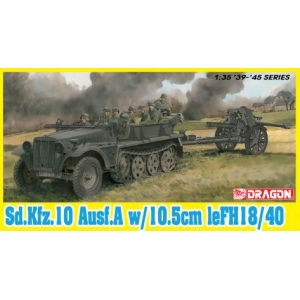 Dragon 6939 - Sd.Kfz.10 Ausf.A w/10.5cm leFH 18/40 (SMART KIT)