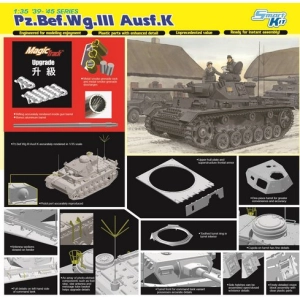 Dragon 6853 - Pz.Bef.Wg.III Ausf.K (2024 Upgrade Version)