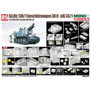 Dragon MD005 - Sd.Kfz.138/1 GESCHÜTZWAGEN 38 H s.IG.33/1