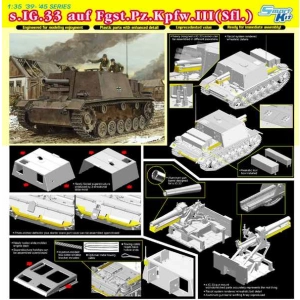 Dragon 6713 - s.I.G.33 auf Fgst.Pz.Kpfw.III (Sfl.)