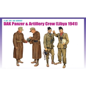 Dragon 6693 - DAK Panzer & Artillery Crew (Libya 1941)
