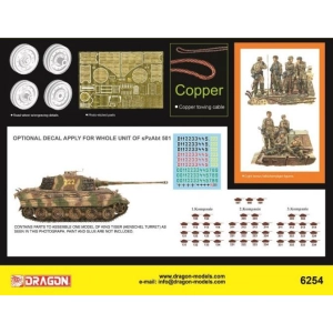 Dragon 6254 - Sd.Kfz. 182 King Tiger Henschel Turret Battle of the Bulge