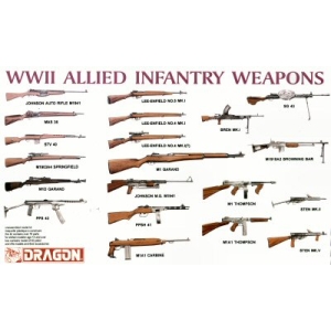 Dragon 3815 - WWII Allied Infantry Weapons