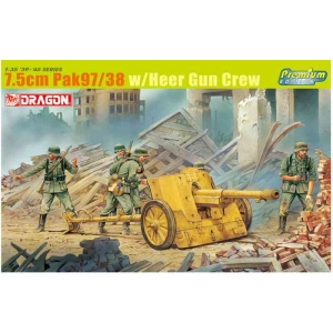 Dragon 6445 - 7.5cm PaK 97/38 w/Heer Gun Crew