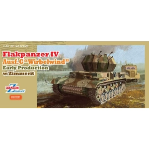 Dragon 6565 - Flakpanzer IV Ausf.G "Wirbelwind" Early Production w/Zimmerit