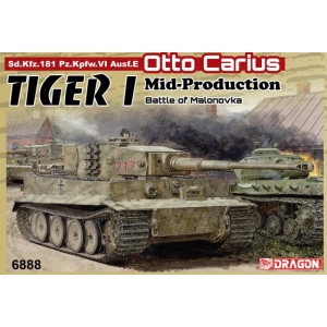 Dragon 6888 - Tiger I Mid-Production w/Zimmerit Otto Carius