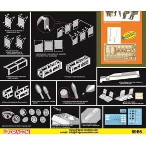 Dragon 6966 - Sd.Kfz.251/2 Ausf.C Rivetted Version mit Wurfrahmen 40 + BONUS