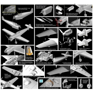 Dragon 3222 - Messerschmitt Bf109E-3