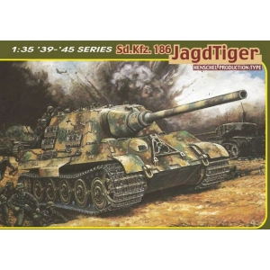 Dragon 6991 - JagdTiger Sd.Kfz.186 Henschel prod. + bonus