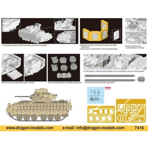 Dragon 7416 - M3A2 ODS Bradley w/ERA