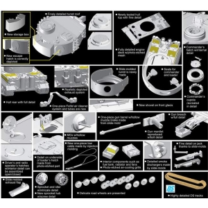 Dragon 7500 - Tiger I Early Production '131' s.Pz.Abt.504 Tunisia 1943