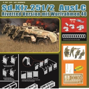 Dragon 6966 - Sd.Kfz.251/2 Ausf.C Rivetted Version mit Wurfrahmen 40 + BONUS