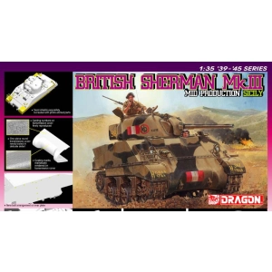 Dragon 6231 - British Sherman Mk.III Mid Production Sicily + bonus