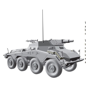 Dragon 6964 - Sd.Kfz.234/3 mit 7.5cm KwK