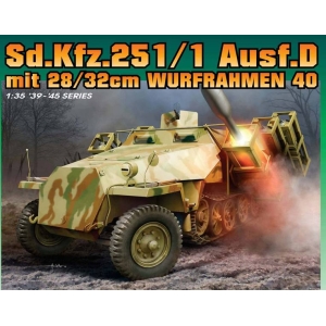 Dragon 6861 - Sd.Kfz.251/1 Ausf.D mit 28/32cm Wurfrahmen 40