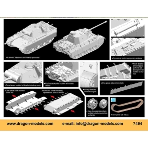Dragon 7494 - Sd.Kfz.171 Panther Ausf.D Early Production