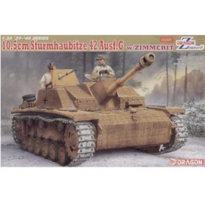 Dragon 6454 -  10.5cm Sturmhaubitze 42 Ausf.G w/Zimmerit