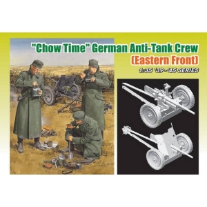 Dragon 6697 - "Chow Time" German Anti-Tank Gun Crew w/3,7cm Pak36/37 (Eastern Front)