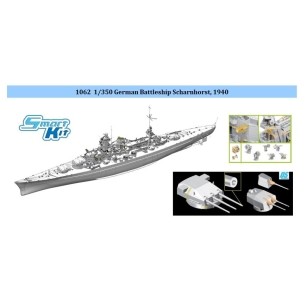 Dragon 1062 - Scharnhorst German Battleship 1940