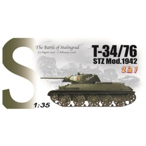 Dragon 6453 - T-34/76 STZ Mod.1942 (2 in 1) + bonus
