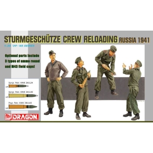 Dragon 6192 -  Sturmgeschutz Crew Reloading Russia 41