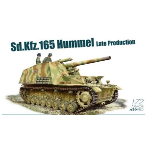 Dragon 7628 - SD.KFZ.165 HUMMEL LATE w/NEO TRACKS