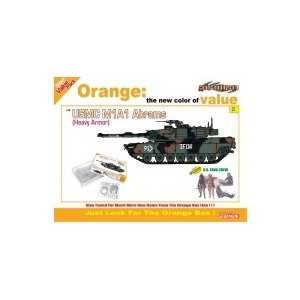Dragon 9125 - USMC M1A1 Abrams (Heavy Armor) + U.S. Tank Crew (Orange Series)
