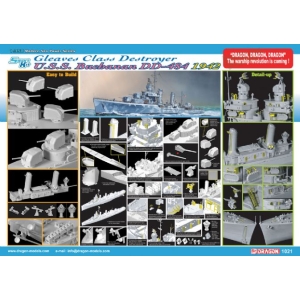 Dragon 1021 - U.S.S. Buchanan DD-484 1942