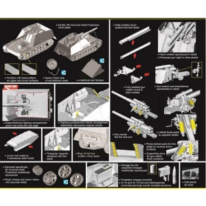 Dragon 6430 - Sd.Kfz.165 Hummel Initial Production  (80th Anniversary of the Battle of Kursk)